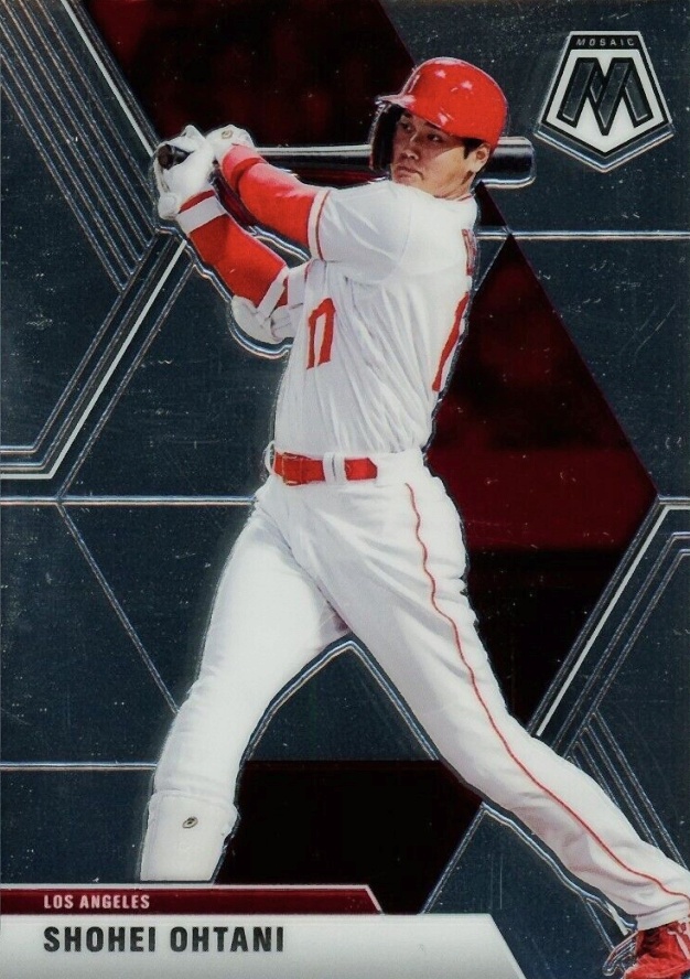 2020 Panini Chronicles Mosaic Shohei Ohtani #83 Baseball Card