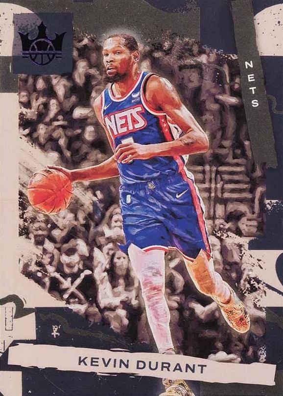 2021 Panini Court Kings Kevin Durant #7 Basketball Card