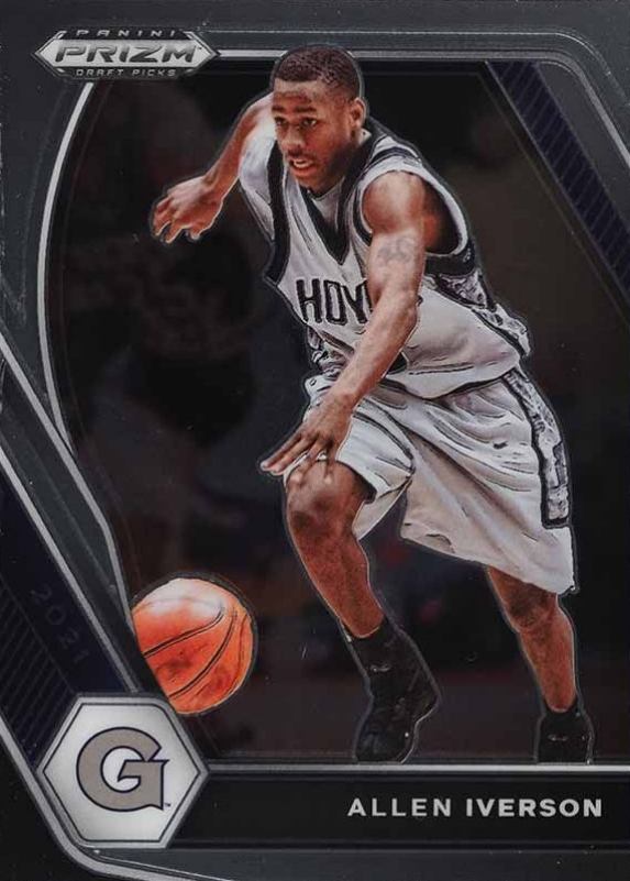 2021 Panini Prizm Draft Picks Allen Iverson #85 Basketball Card