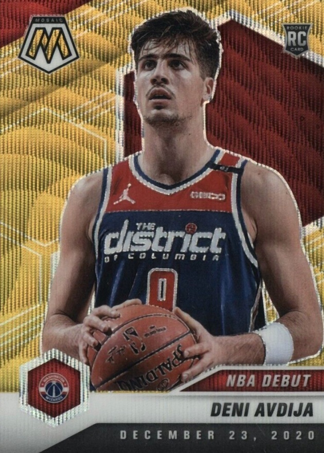 2020  Panini Mosaic Deni Avdija #272 Basketball Card