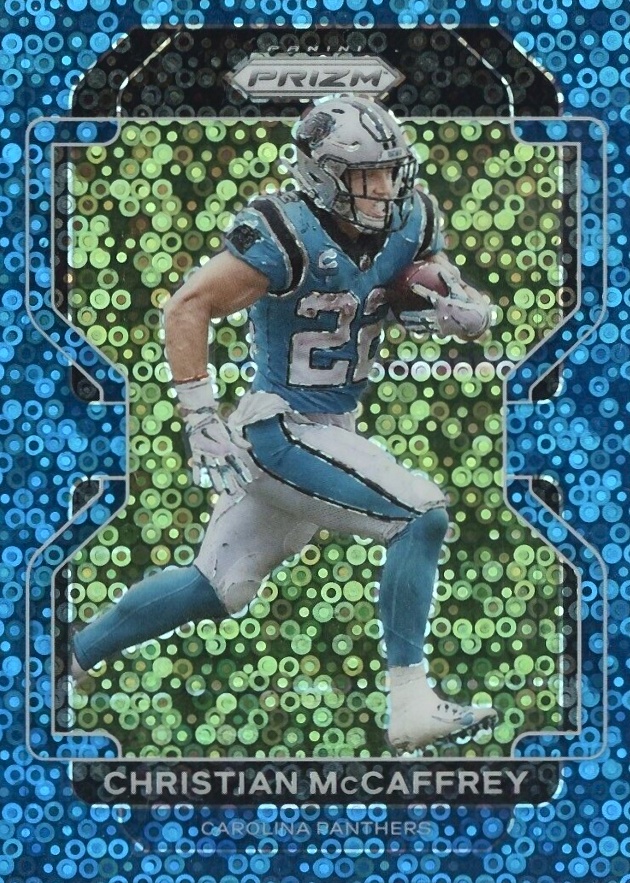 2021 Panini Prizm Christian McCaffrey #315 Football Card