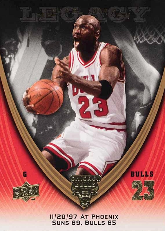 2008 Upper Deck Jordan Legacy  Michael Jordan #859 Basketball Card