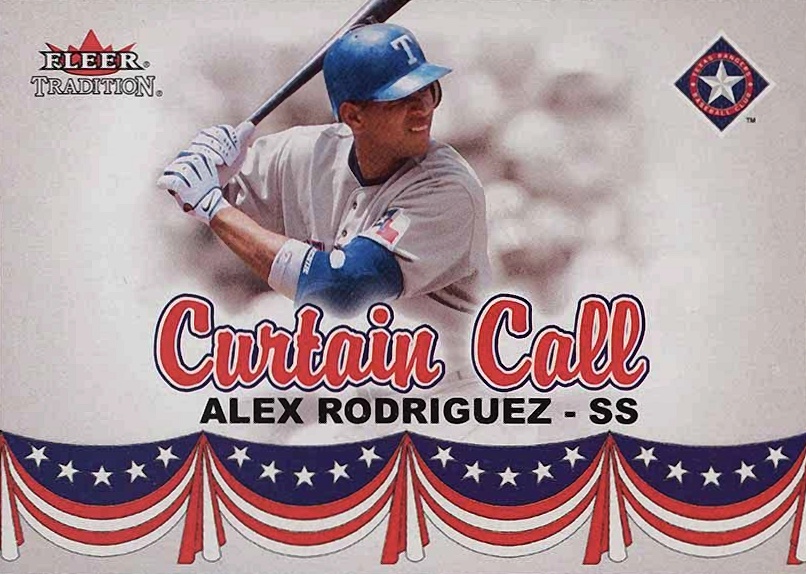 2002 Fleer Tradition Update Alex Rodriguez #U384 Baseball Card