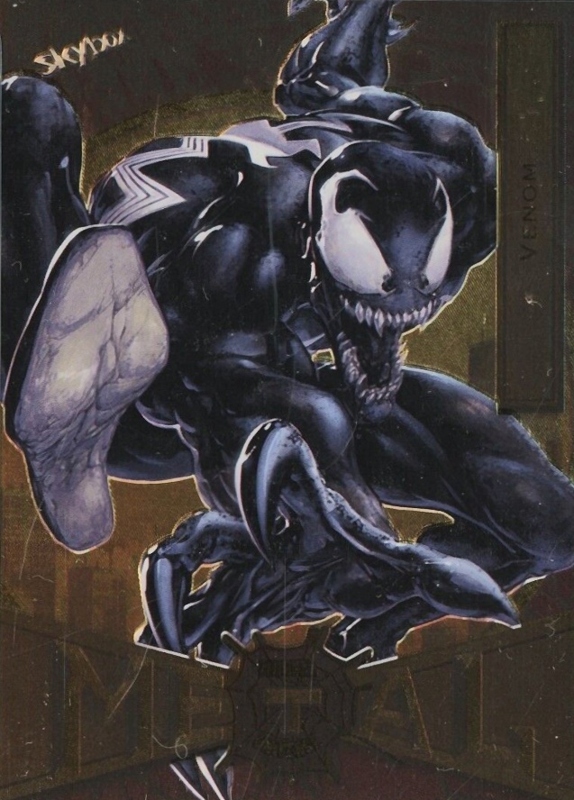 2022 Skybox Marvel Metal Universe Spider-Man Venom #93 Non-Sports Card