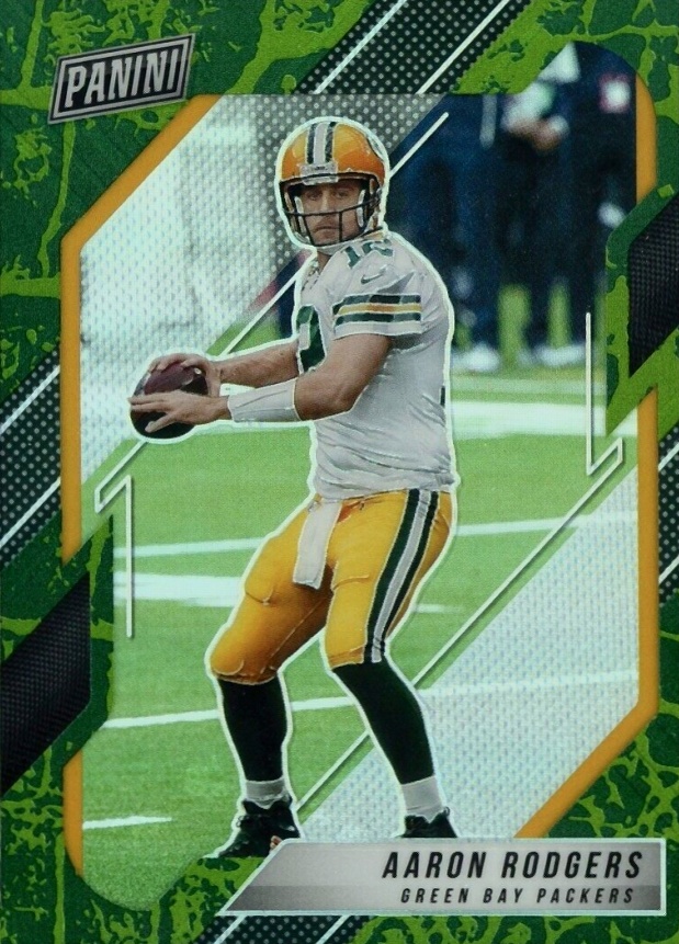 2022 Panini National VIP Aaron Rodgers #13 Football Card