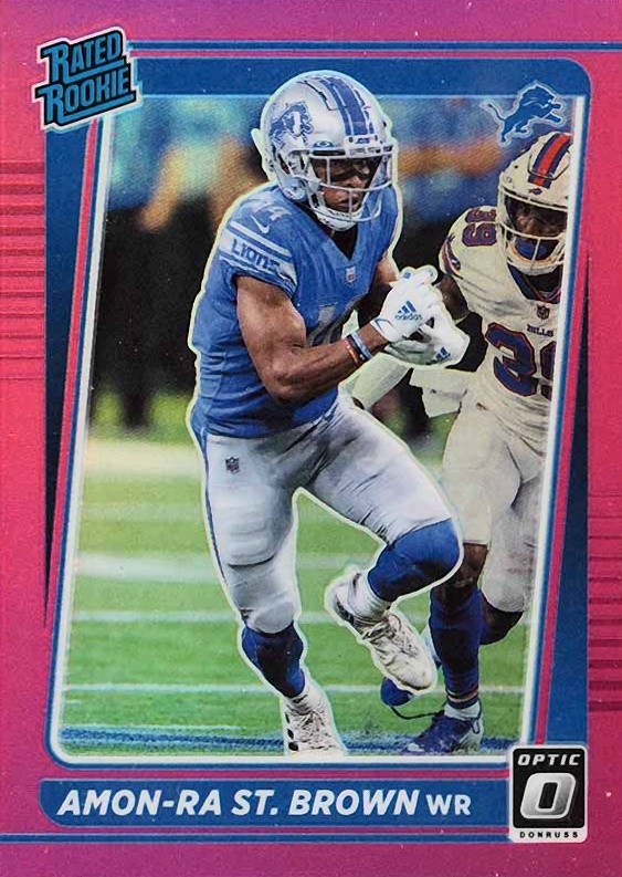 2021 Panini Donruss Optic Amon-RA St. Brown #228 Football Card