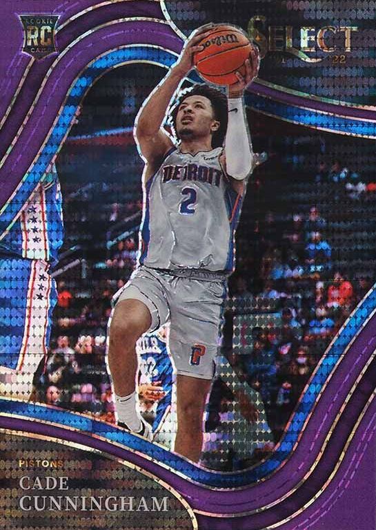 2021 Panini Select Cade Cunningham #288 Basketball Card