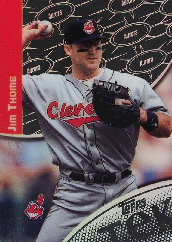 2000 Topps Tek Jim Thome #7-7 Baseball Card