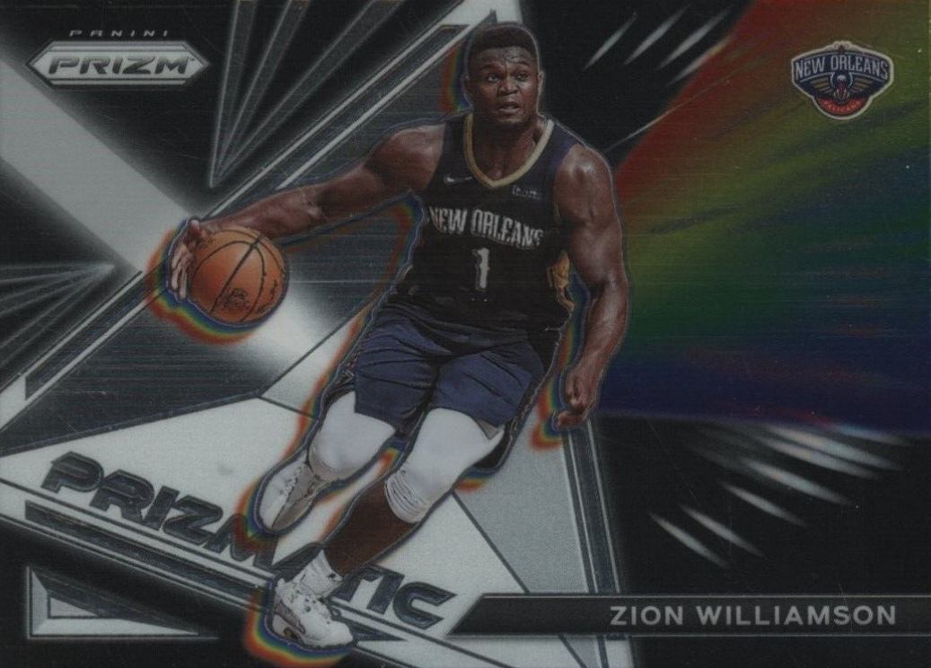 2021 Panini Prizm Prizmatic Zion Williamson #5 Basketball Card
