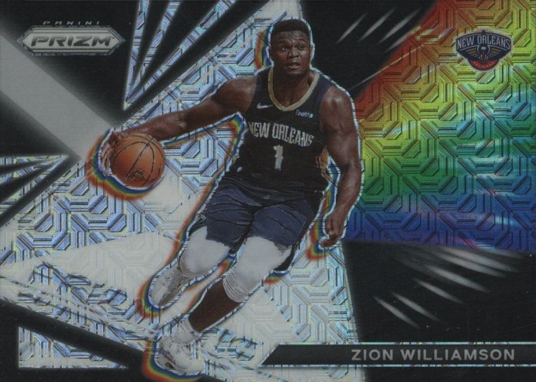 2021 Panini Prizm Prizmatic Zion Williamson #5 Basketball Card