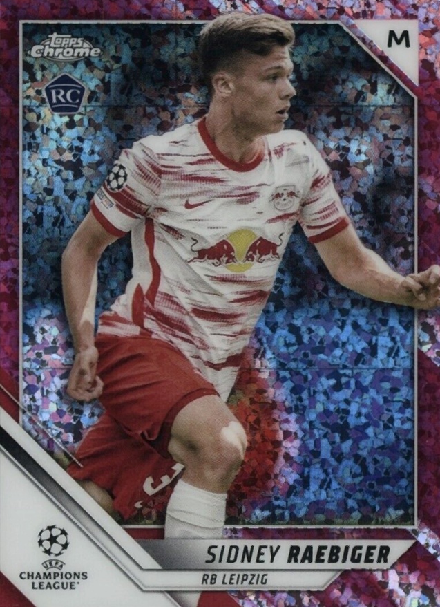 2021 Topps Chrome UEFA Champions League Sidney Raebiger #60 Soccer Card