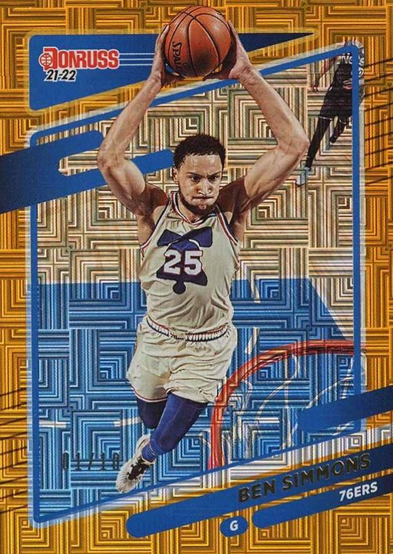 2021 Panini Donruss Ben Simmons #5 Basketball Card