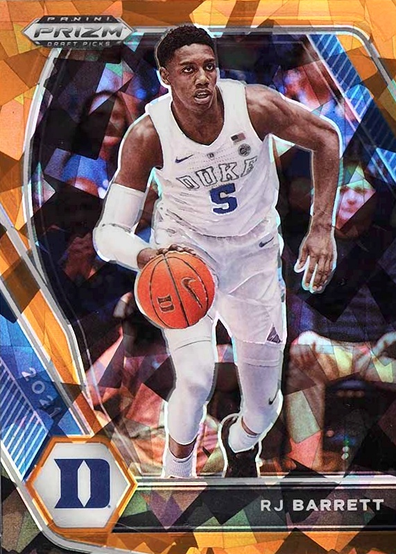 2021 Panini Prizm Draft Picks RJ Barrett #95 Basketball Card