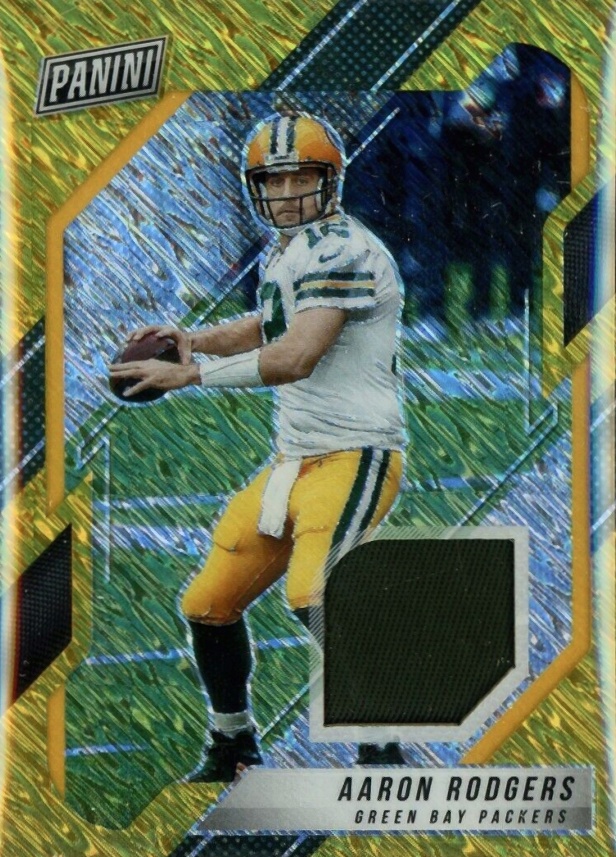 2022 Panini National VIP Aaron Rodgers #13 Football Card