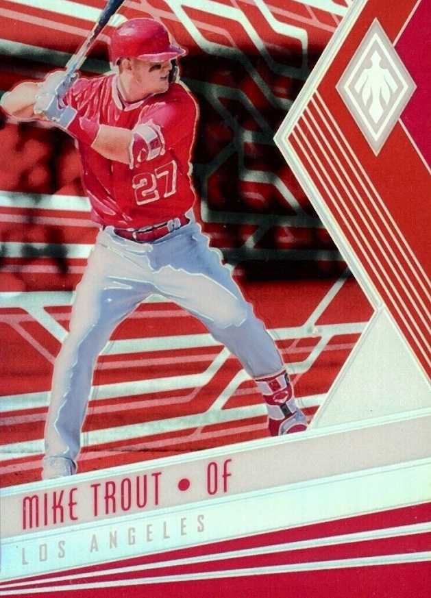 2018 Panini Chronicles Phoenix Mike Trout #7 Baseball Card