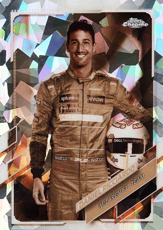 2021  Topps Chrome Formula 1 Sapphire Edition Daniel Ricciardo #5 Other Sports Card