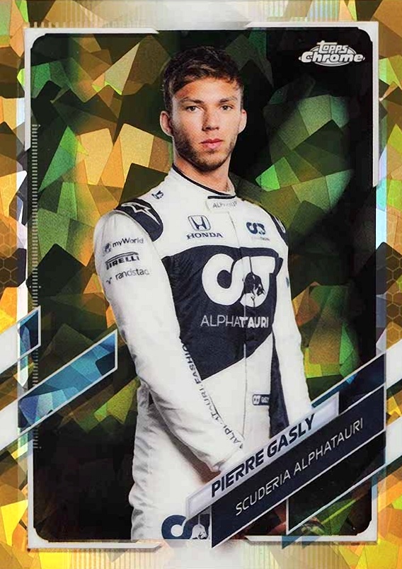 2021  Topps Chrome Formula 1 Sapphire Edition Pierre Gasly #13 Other Sports Card