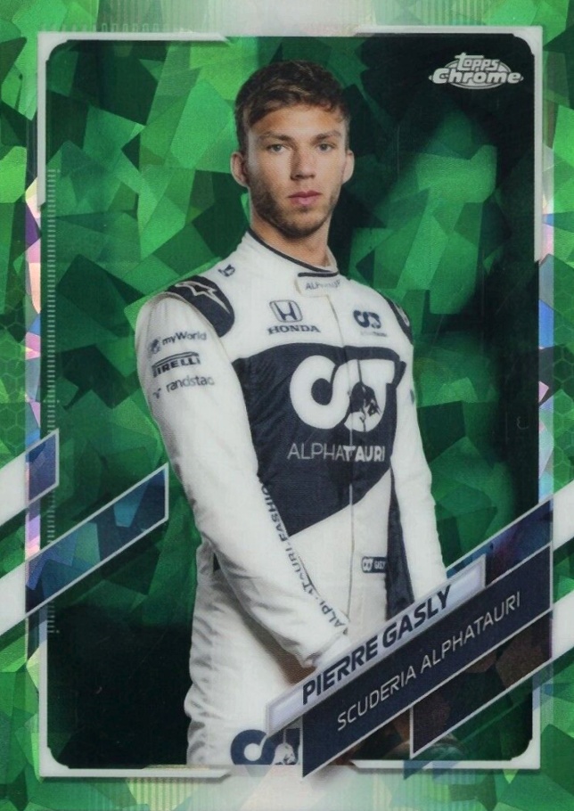 2021  Topps Chrome Formula 1 Sapphire Edition Pierre Gasly #13 Other Sports Card