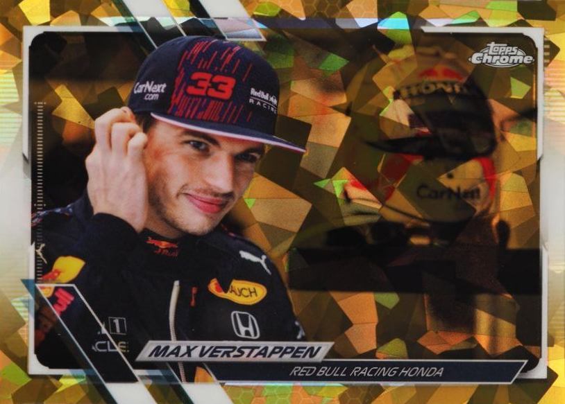 2021  Topps Chrome Formula 1 Sapphire Edition Max Verstappen #43 Other Sports Card