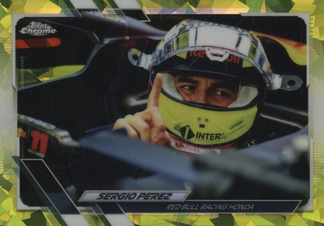 2021  Topps Chrome Formula 1 Sapphire Edition Sergio Perez #46 Other Sports Card