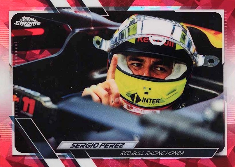 2021  Topps Chrome Formula 1 Sapphire Edition Sergio Perez #46 Other Sports Card