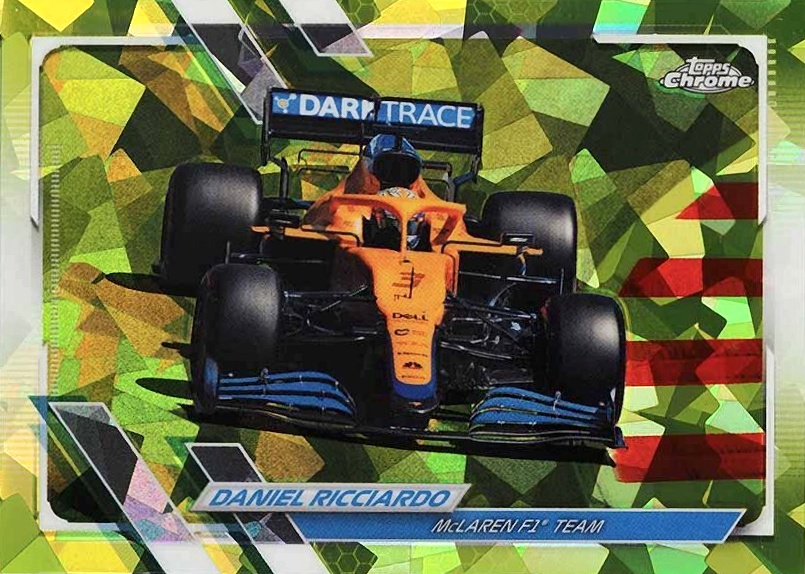 2021  Topps Chrome Formula 1 Sapphire Edition Daniel Ricciardo #100 Other Sports Card