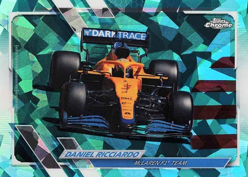 2021  Topps Chrome Formula 1 Sapphire Edition Daniel Ricciardo #100 Other Sports Card