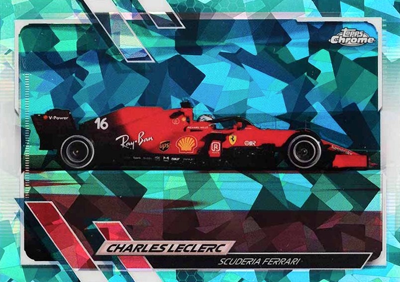 2021  Topps Chrome Formula 1 Sapphire Edition Charles Leclerc #106 Other Sports Card