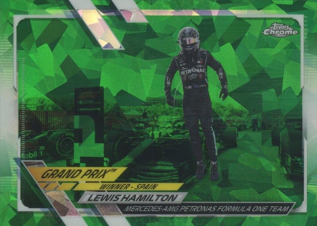 2021  Topps Chrome Formula 1 Sapphire Edition Lewis Hamilton #143 Other Sports Card