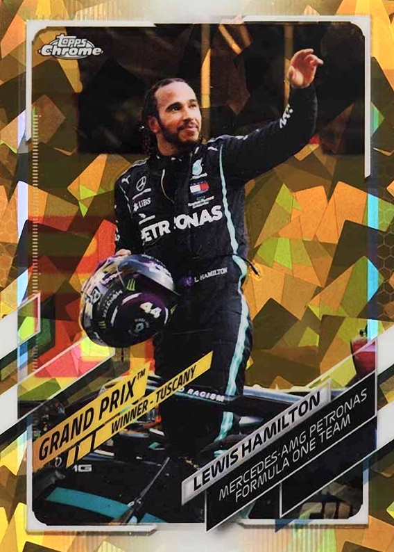 2021  Topps Chrome Formula 1 Sapphire Edition Lewis Hamilton #146 Other Sports Card