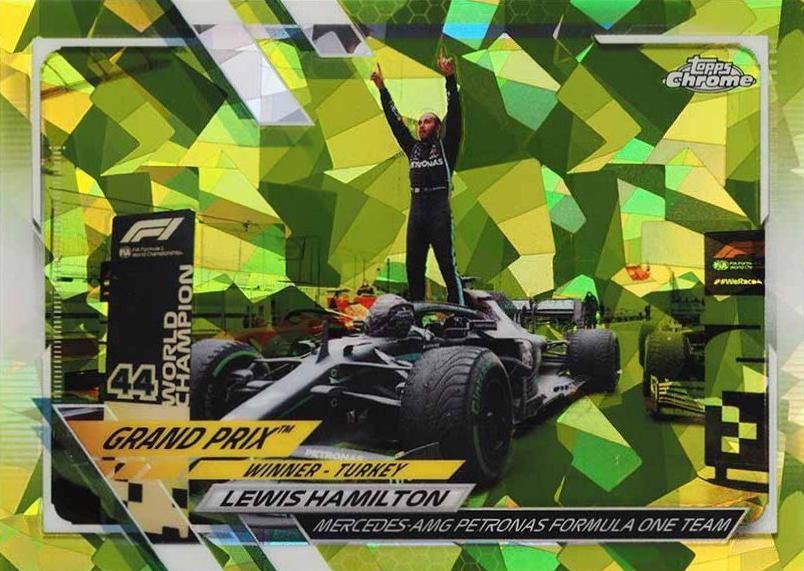 2021  Topps Chrome Formula 1 Sapphire Edition Lewis Hamilton #151 Other Sports Card