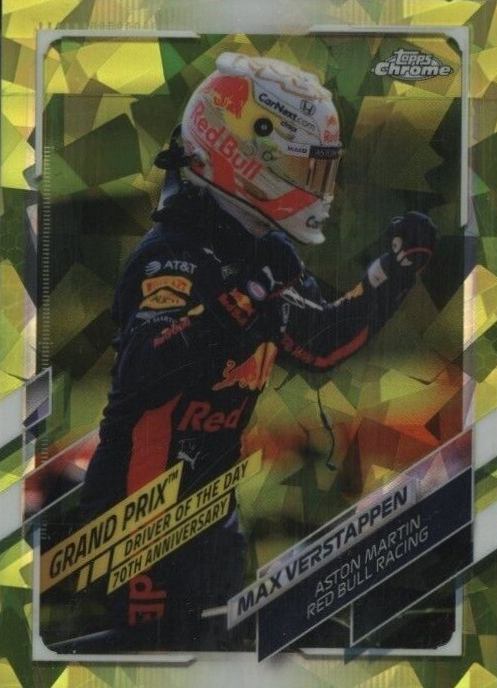 2021  Topps Chrome Formula 1 Sapphire Edition Max Verstappen #167 Other Sports Card