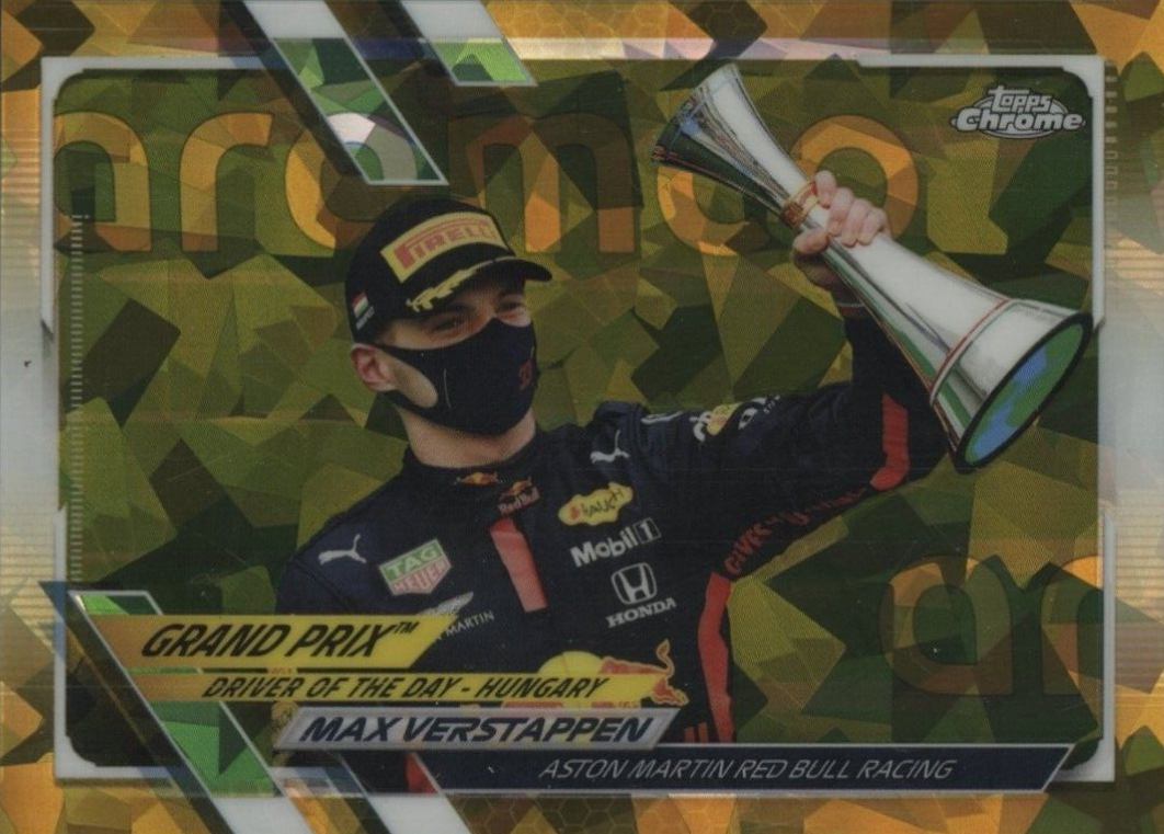 2021  Topps Chrome Formula 1 Sapphire Edition Max Verstappen #168 Other Sports Card