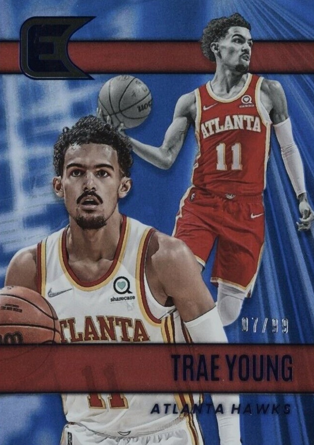 2021 Panini Chronicles Trae Young #310 Basketball Card