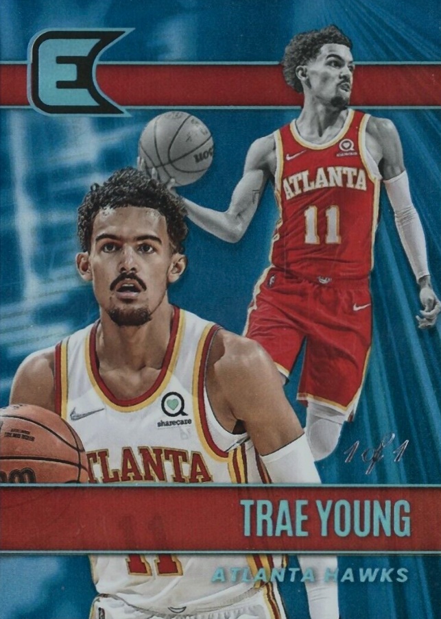 2021 Panini Chronicles Trae Young #310 Basketball Card