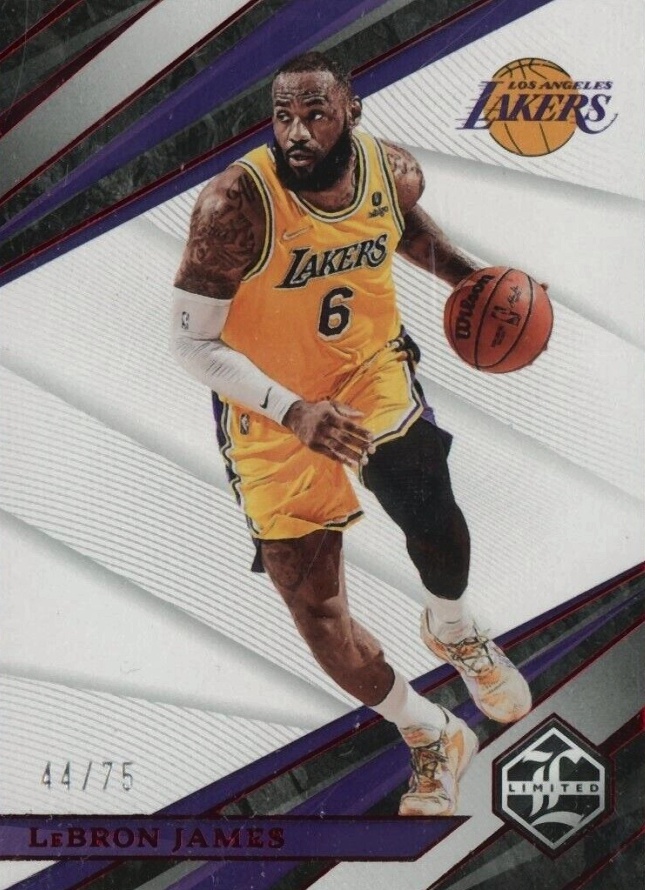 2021 Panini Chronicles LeBron James #496 Basketball Card