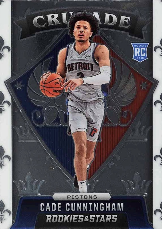 2021 Panini Chronicles Cade Cunningham #617 Basketball Card