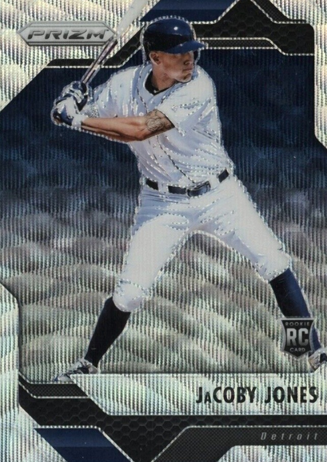 2017 Panini Chronicles Panini Prizm Jacoby Jones #18 Baseball Card