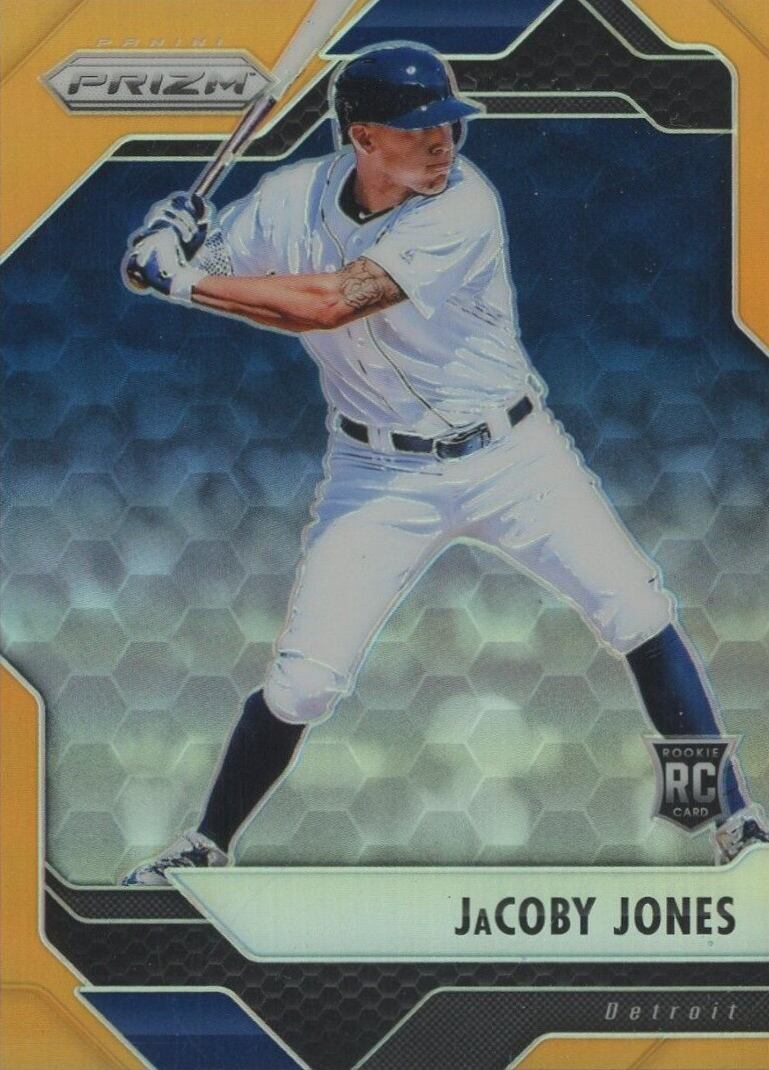 2017 Panini Chronicles Panini Prizm Jacoby Jones #18 Baseball Card