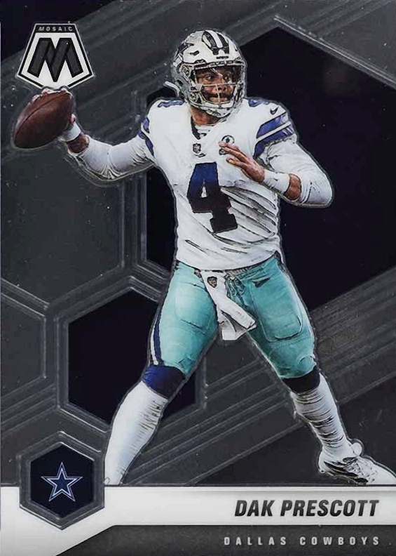 2021 Panini Mosaic Dak Prescott #58 Football Card