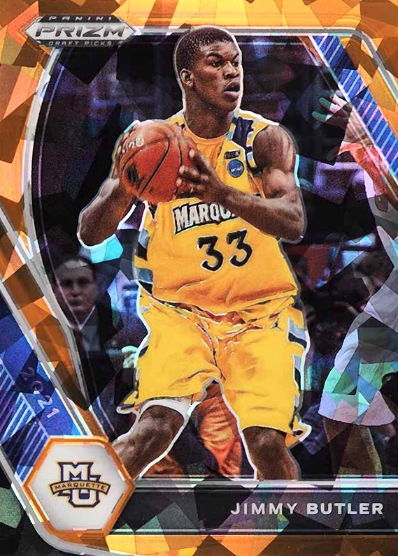 2021 Panini Prizm Draft Picks Jimmy Butler #66 Basketball Card