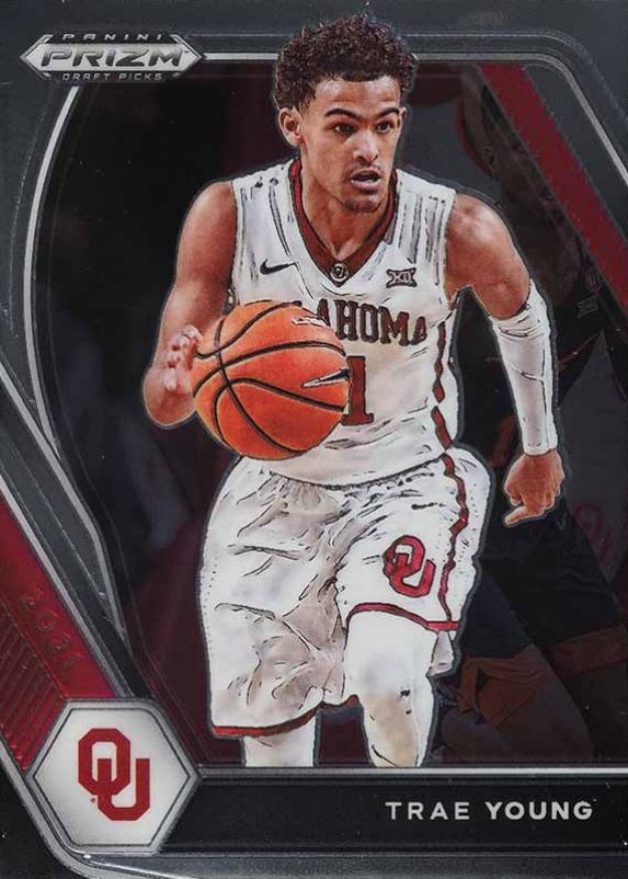 2021 Panini Prizm Draft Picks Trae Young #78 Basketball Card