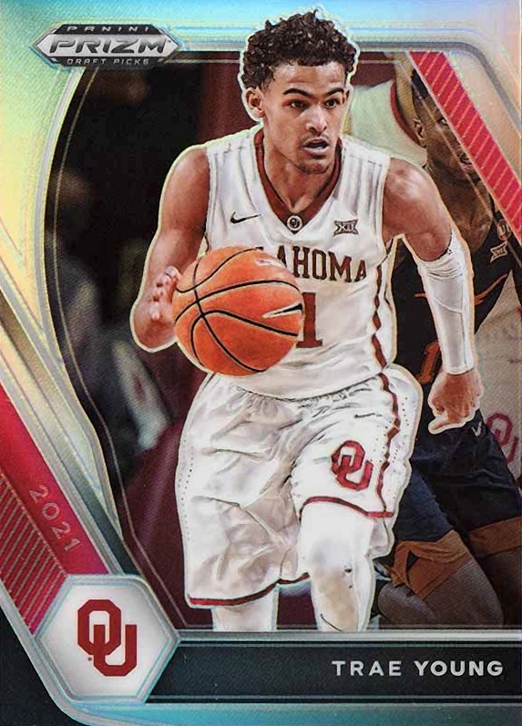 2021 Panini Prizm Draft Picks Trae Young #78 Basketball Card