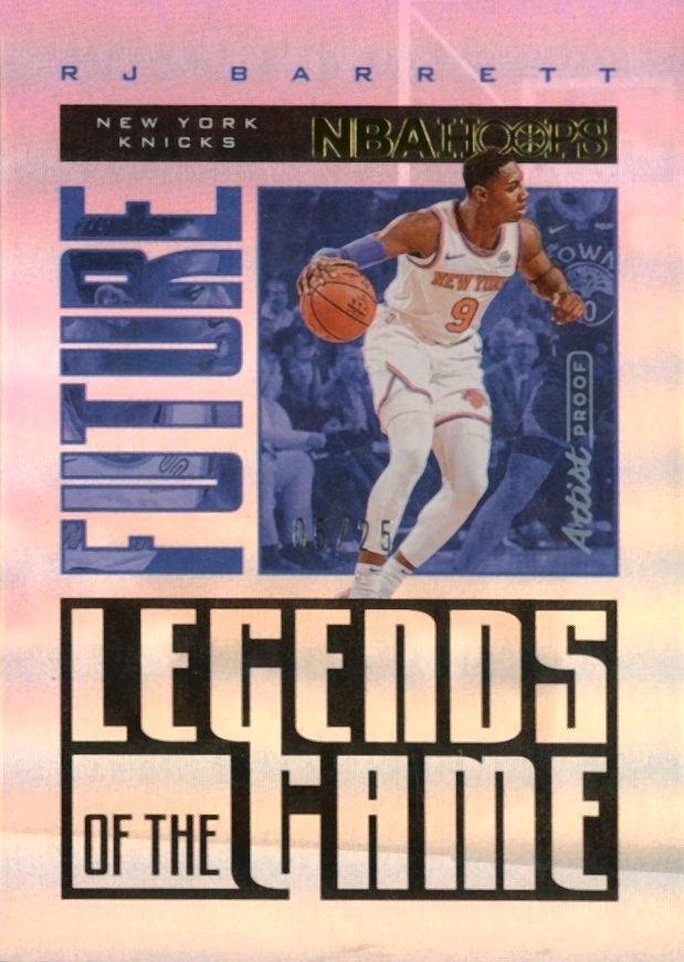 2020 Panini Hoops Future Legends of the Game RJ Barrett #24 Basketball Card