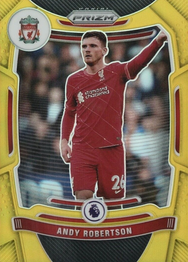 2021 Panini Prizm Premier League Andy Robertson #78 Soccer Card