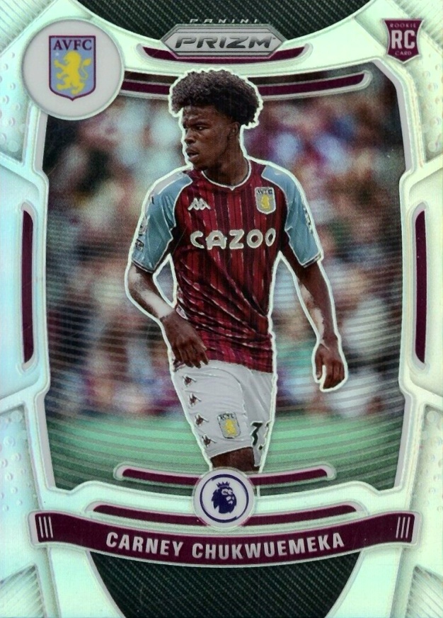 2021 Panini Prizm Premier League Carney Chukwuemeka #134 Soccer Card