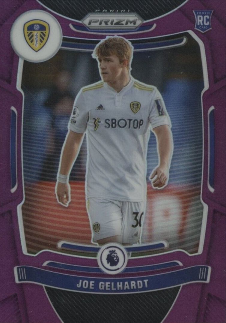 2021 Panini Prizm Premier League Joe Gelhardt #217 Soccer Card