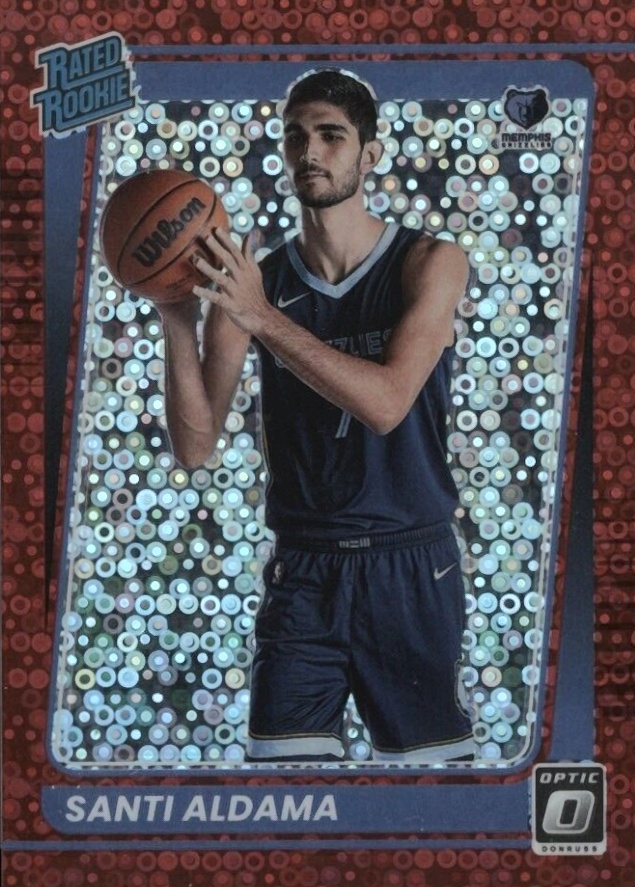 2021 Panini Donruss Optic Santi Aldama #176 Basketball Card