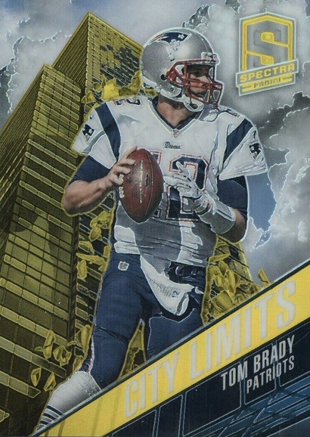 2013 Panini Spectra City Limits Tom Brady #45 Football Card