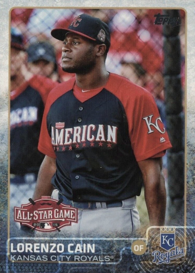 2015 Topps Update Lorenzo Cain #US76 Baseball Card